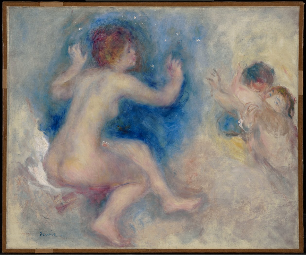 Studie til «Scene fra Wagners Tannhäuser, tredje akt» af Pierre-Auguste Renoir