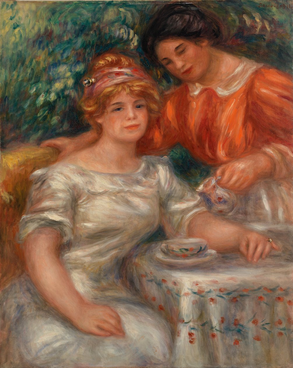 Te tid af Pierre-Auguste Renoir