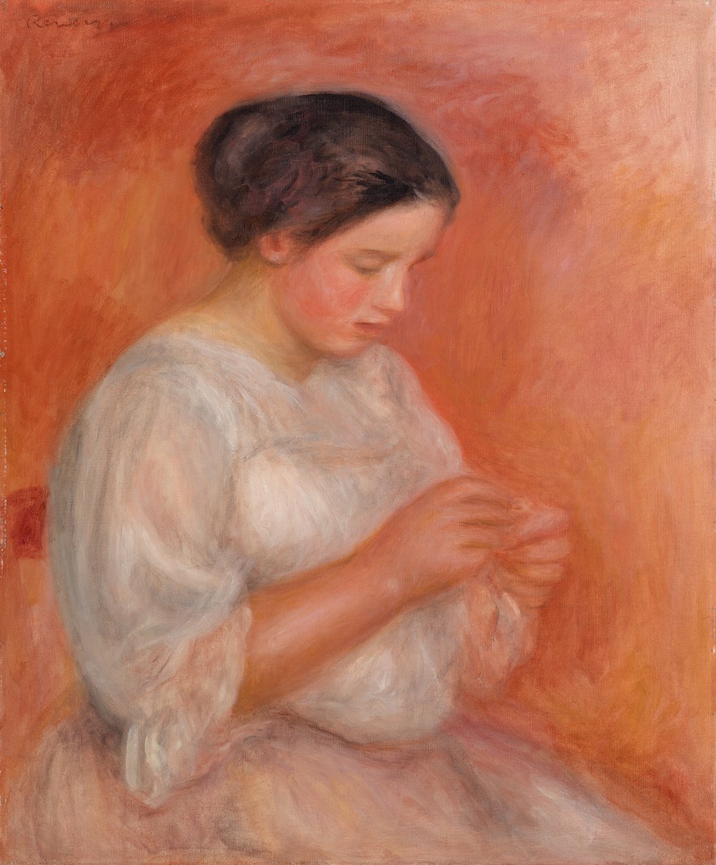 Kvinde syning af Pierre-Auguste Renoir