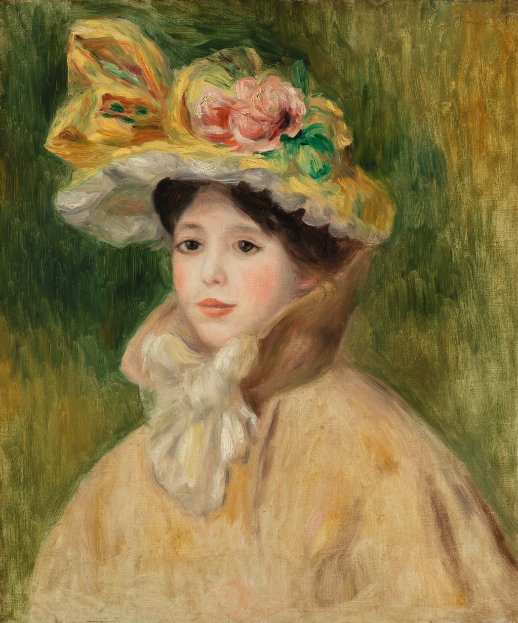 Kvinde med lodde af Pierre-Auguste Renoir