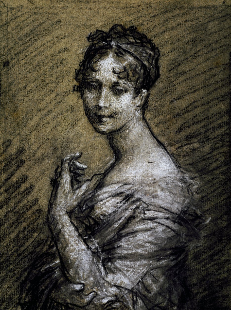 Portræt af Josephine Bonaparte og Josephine de Beauharnais (Les Trois-Ilets) af Pierre-Paul Prud