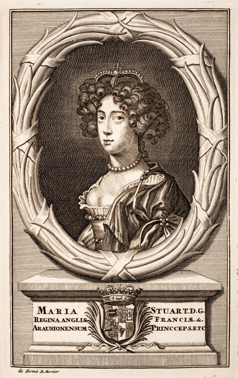 Dronning Mary II (1662-1694) af Pierre  Mortier