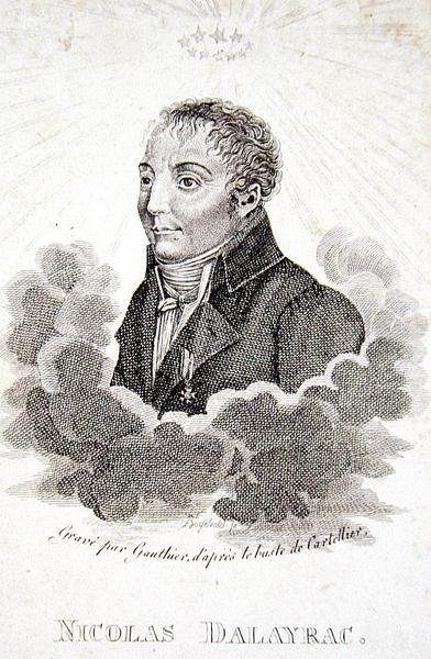 Nicolas Dalayrac (1753-1809) graveret af Gauthier (gravering) af Pierre (after) Cartellier