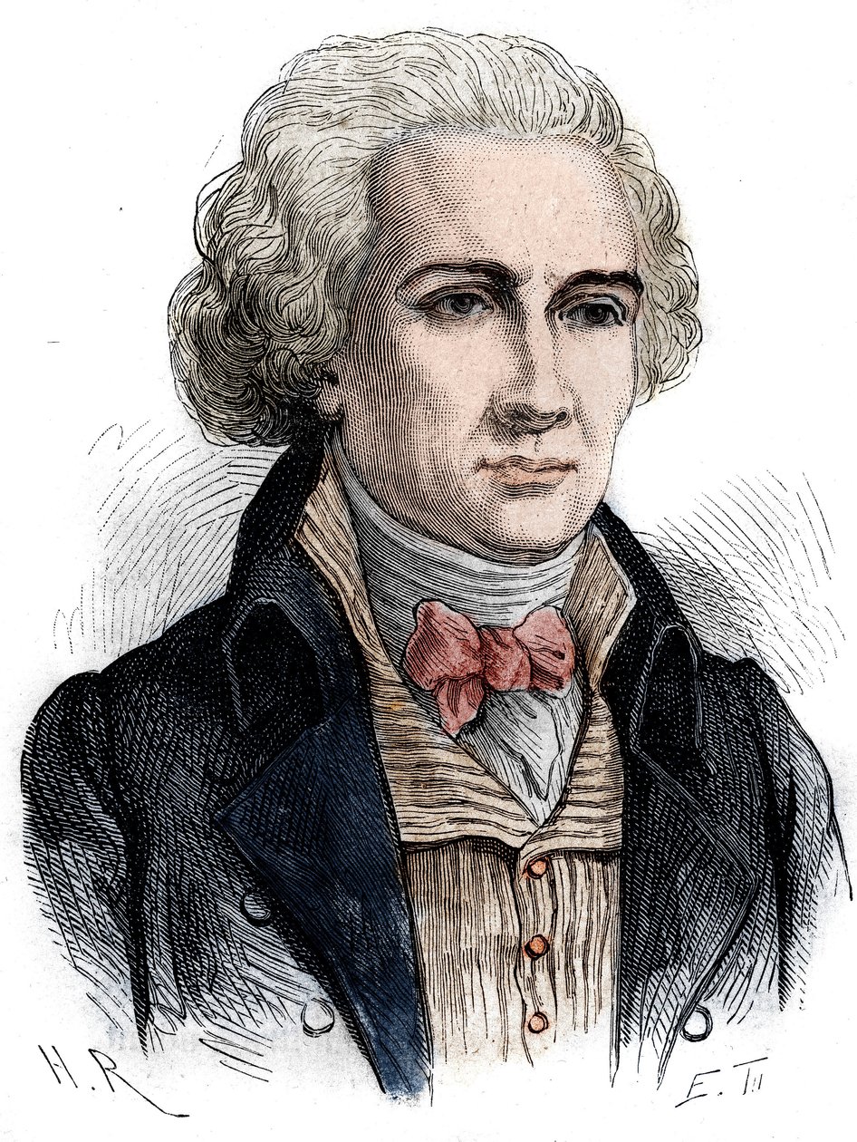 Portræt af Jean Etienne Marie Portalis. Fransk jurist og politiker (1746 -1807) baseret på Pierre Gautherots maleri. af Pierre (after) Gautherot