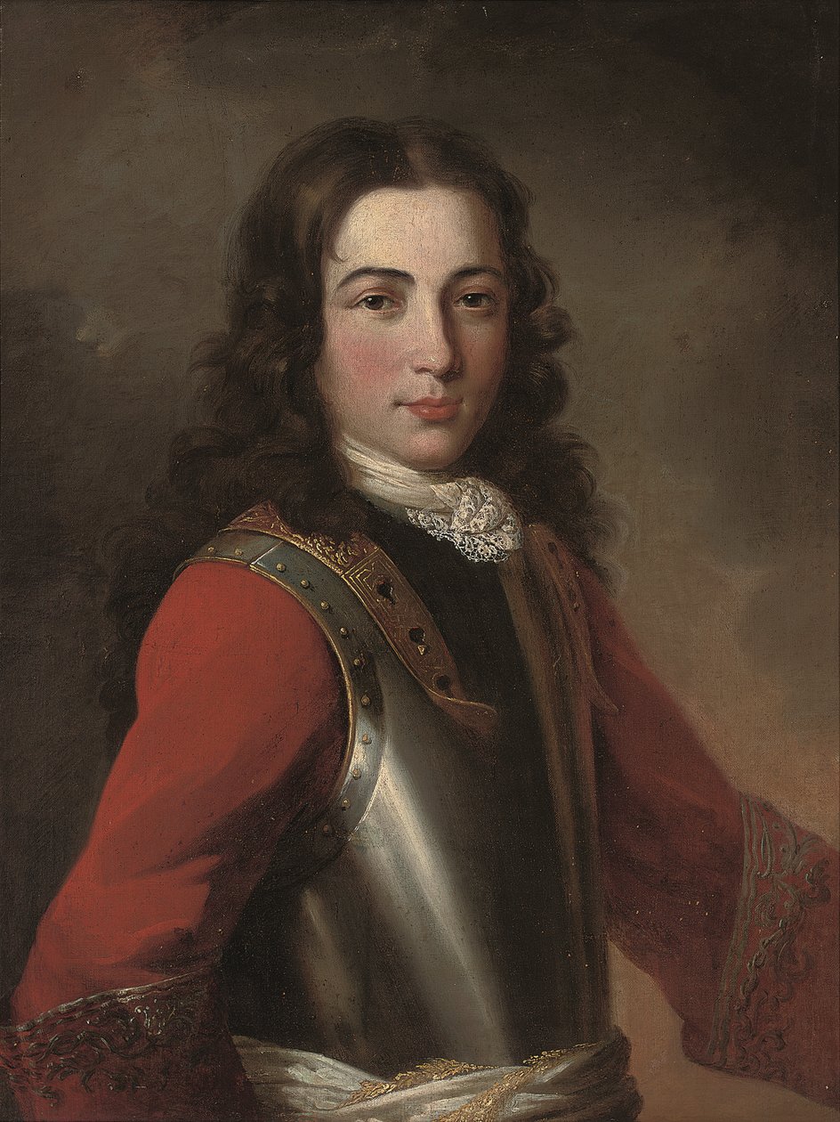 Portræt af en kavaler af Pierre (circle of) Mignard