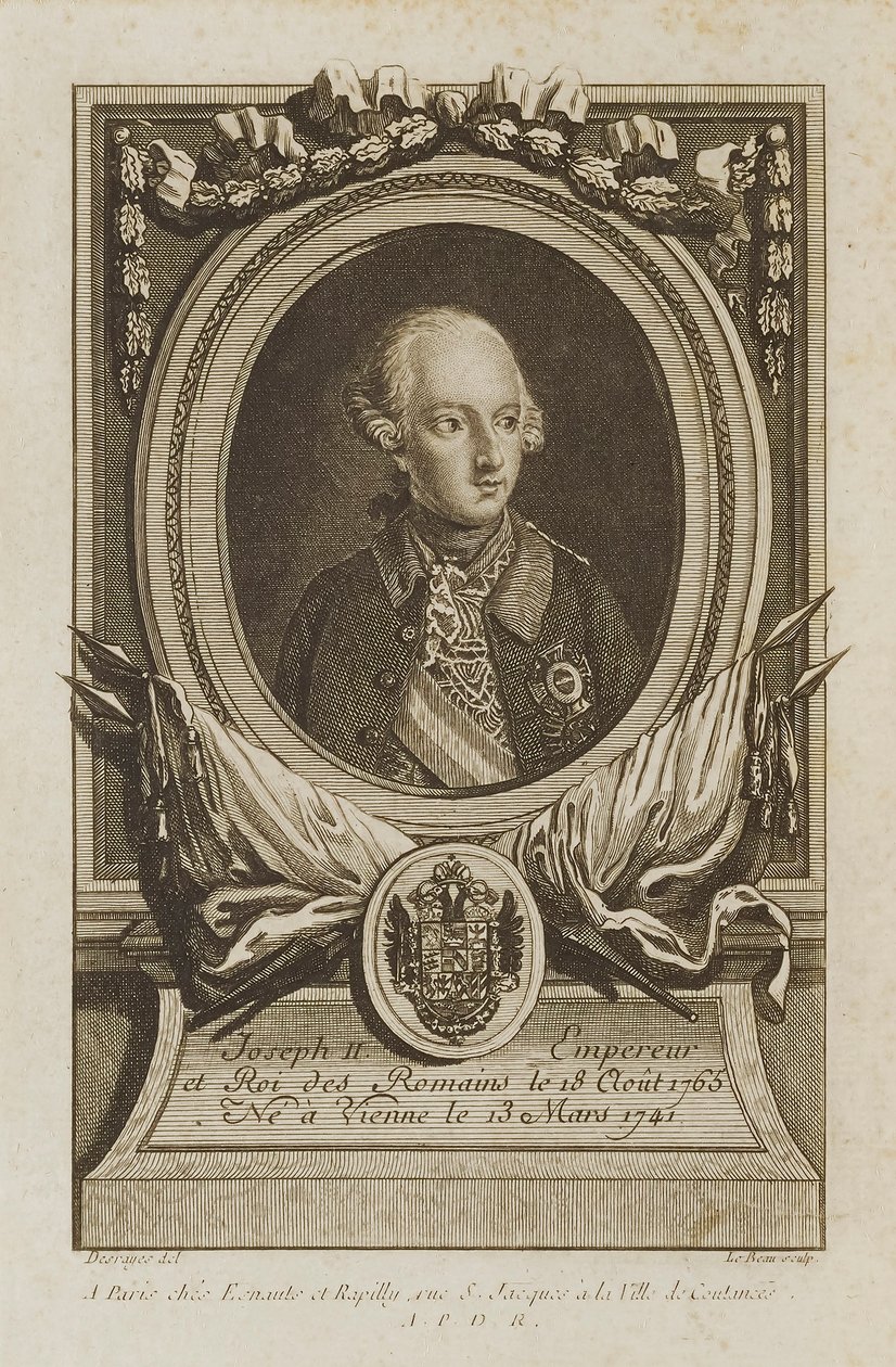 Josef II af Pierre Adrien Le Beau