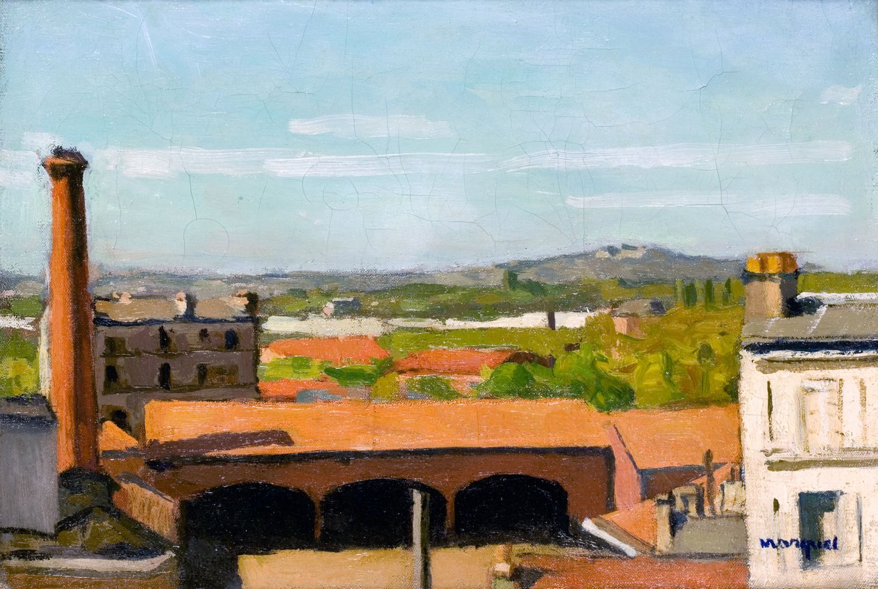 De Røde Tage af Albert Marquet