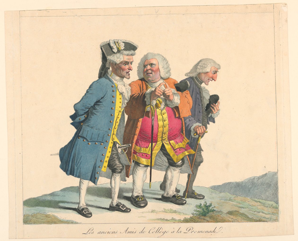 Kollegiets venner på tur af Pierre Alexandre Wille