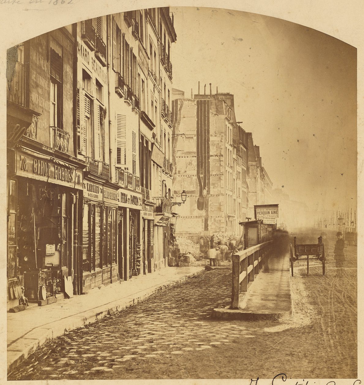 [Gadebillede i Paris] af Pierre Ambrose Richebourg