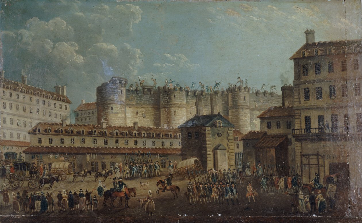 Stormen af Bastillen den 14. juli 1789, 1789. af Pierre Antoine Demachy