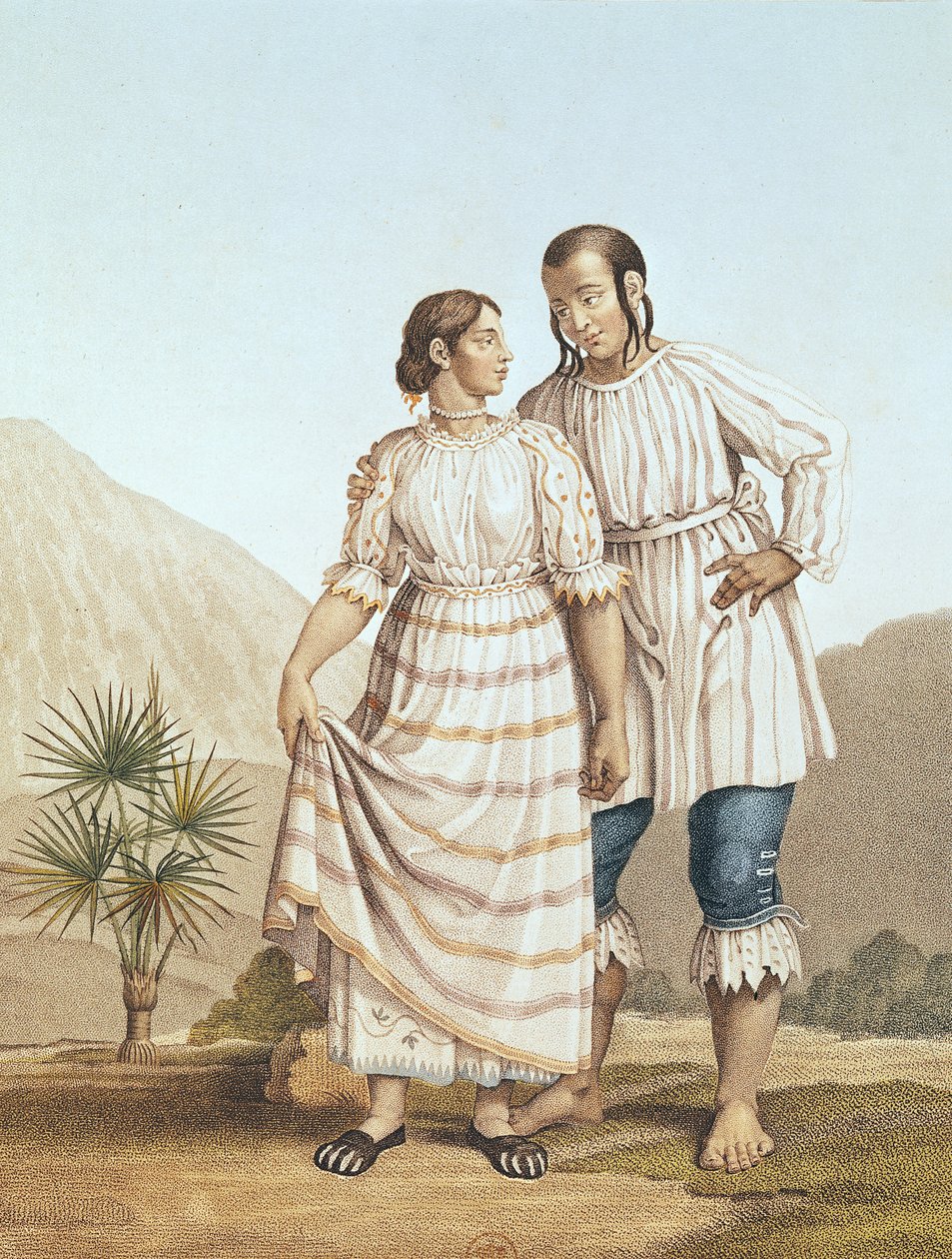 Mexicansk indisk kostume, fra 