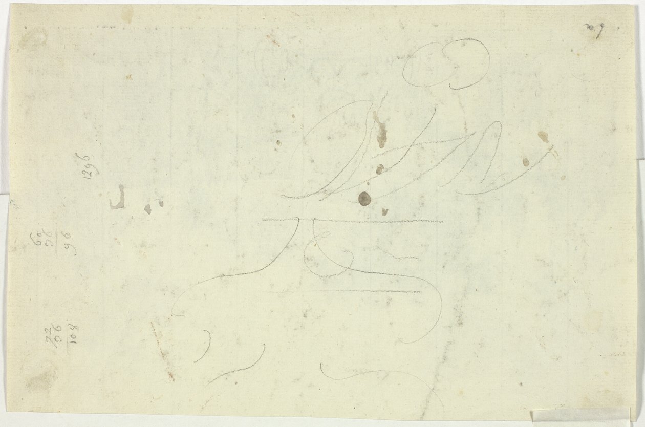 Skitse og summer af Pierre Antoine Mongin