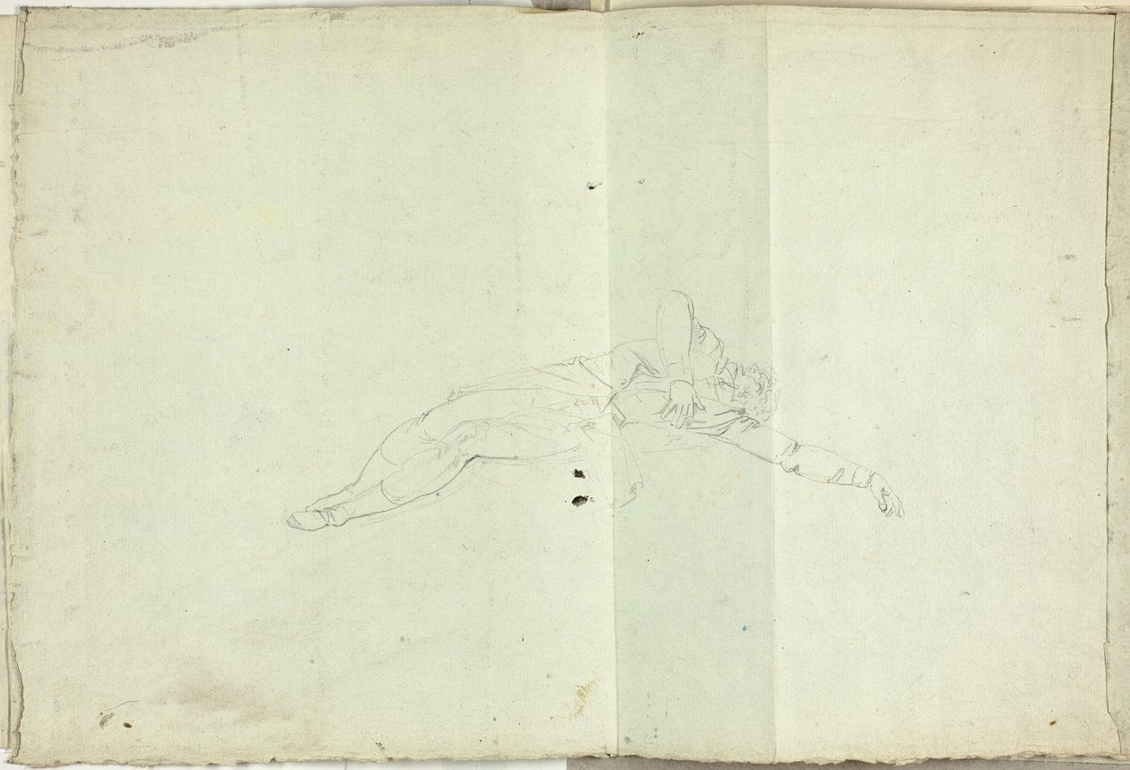 Ung mand, der danser af Pierre Antoine Mongin