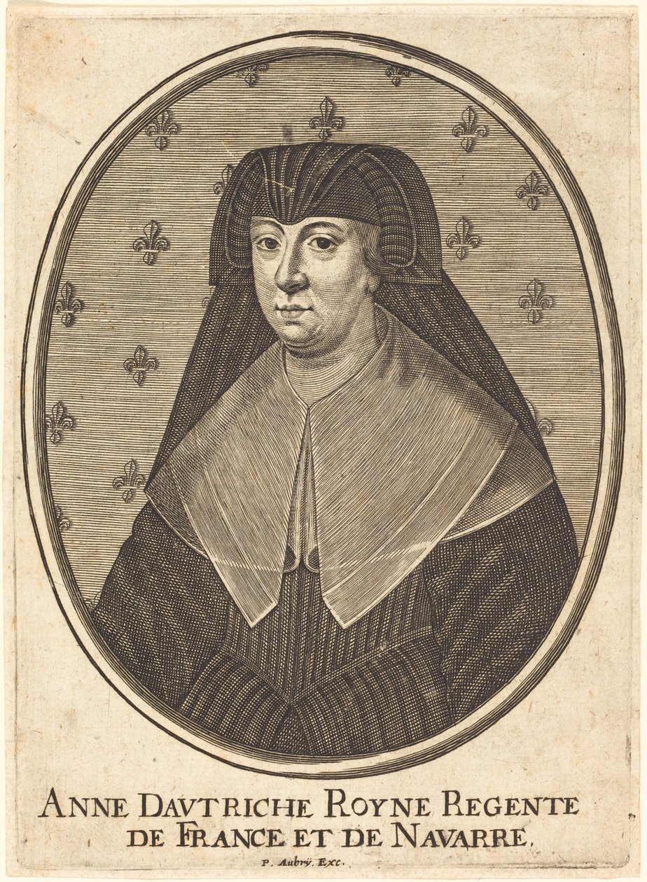 Anne af Østrig af Pierre Aubry
