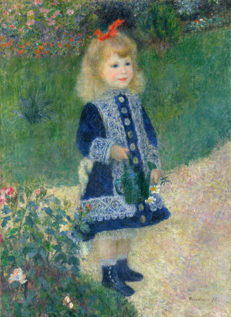 En pige med en vandkande af Pierre Auguste Renoir