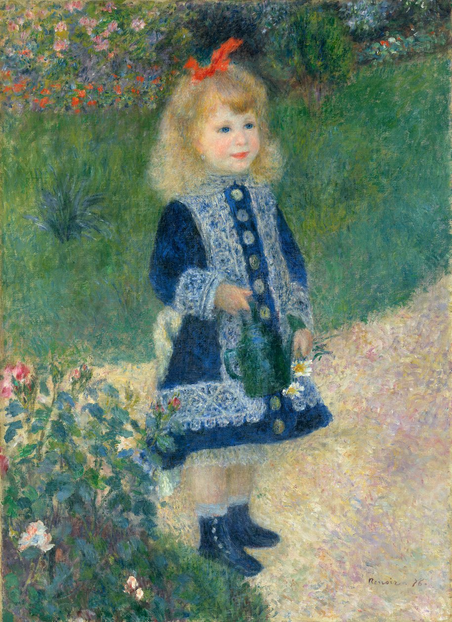 En pige med en vandkande af Pierre Auguste Renoir