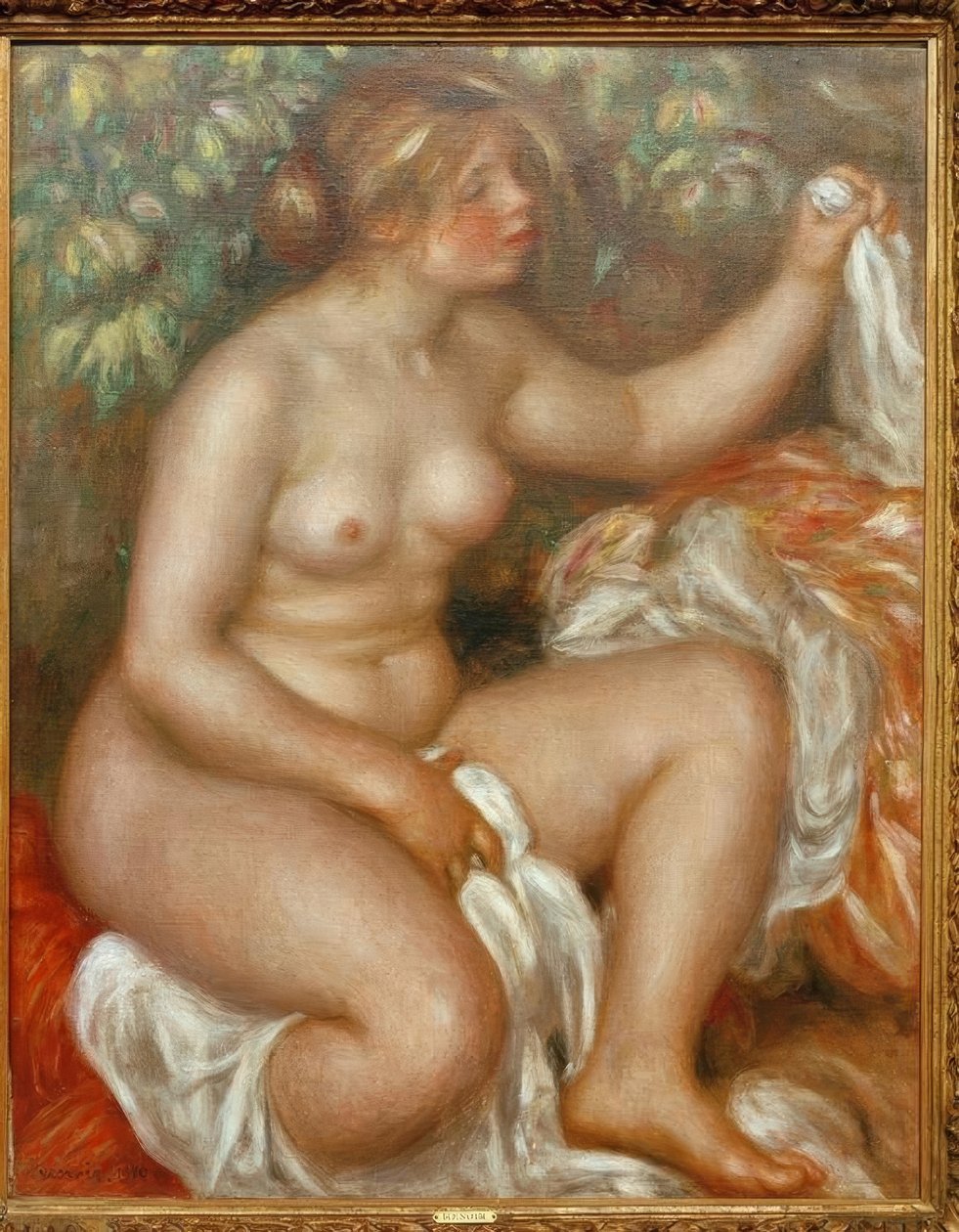Efter bad af Pierre Auguste Renoir