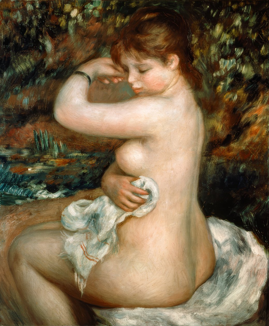 Efter bad af Pierre Auguste Renoir