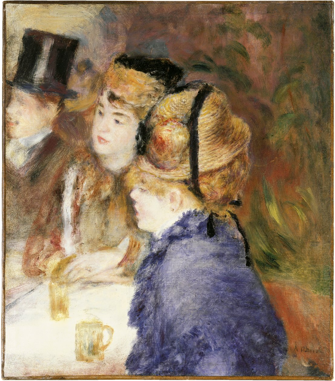 På Cafeen af Pierre Auguste Renoir