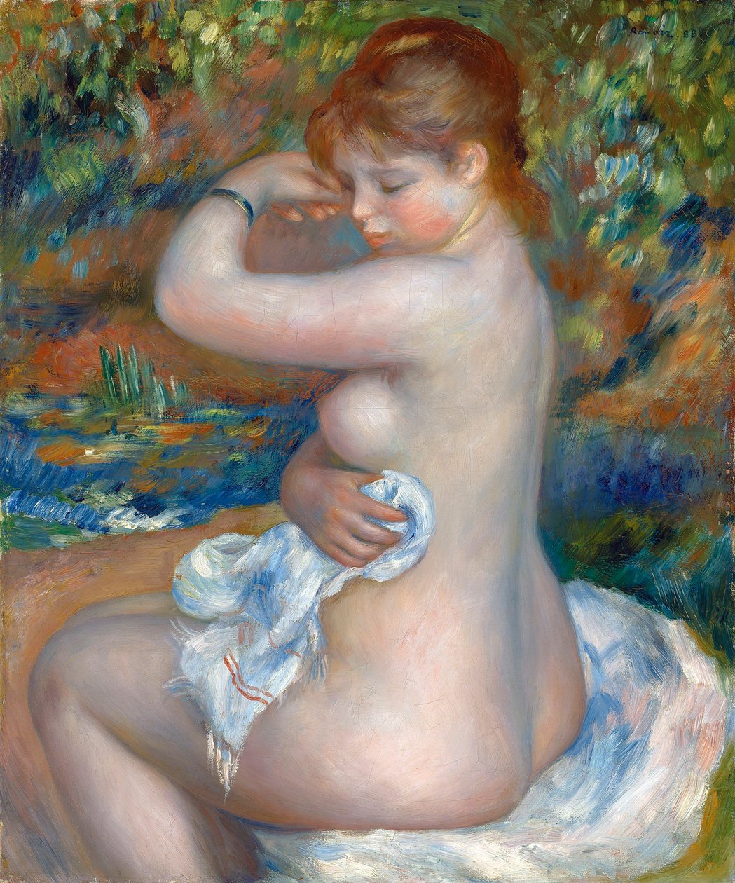 Baigneuse, 1888 af Pierre Auguste Renoir