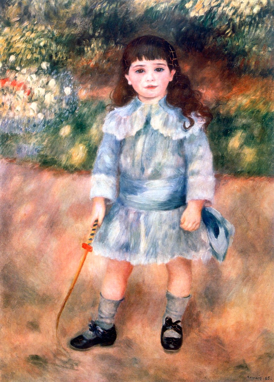Dreng med en pisk, 1885 af Pierre Auguste Renoir