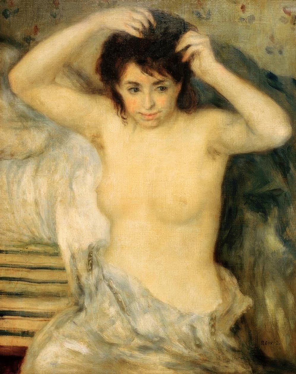 Kvindebuste af Pierre Auguste Renoir