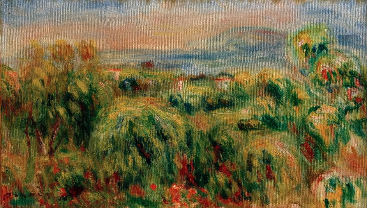 Cagnes af Pierre Auguste Renoir