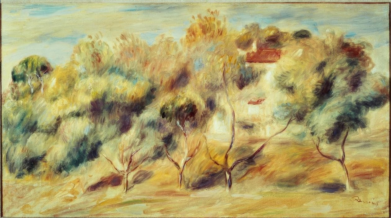 Cagnes af Pierre Auguste Renoir