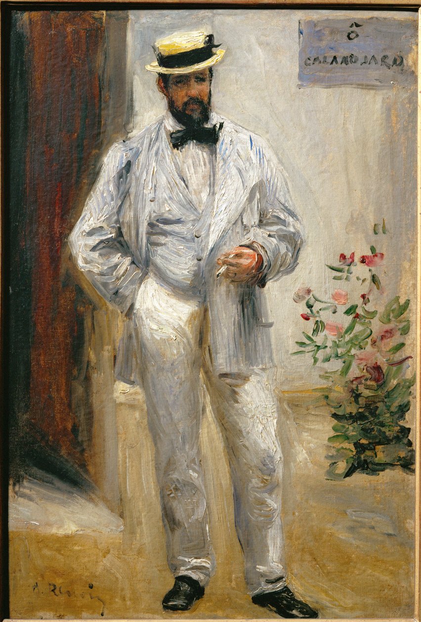 Charles Le Coeur (olie på lærred) af Pierre Auguste Renoir