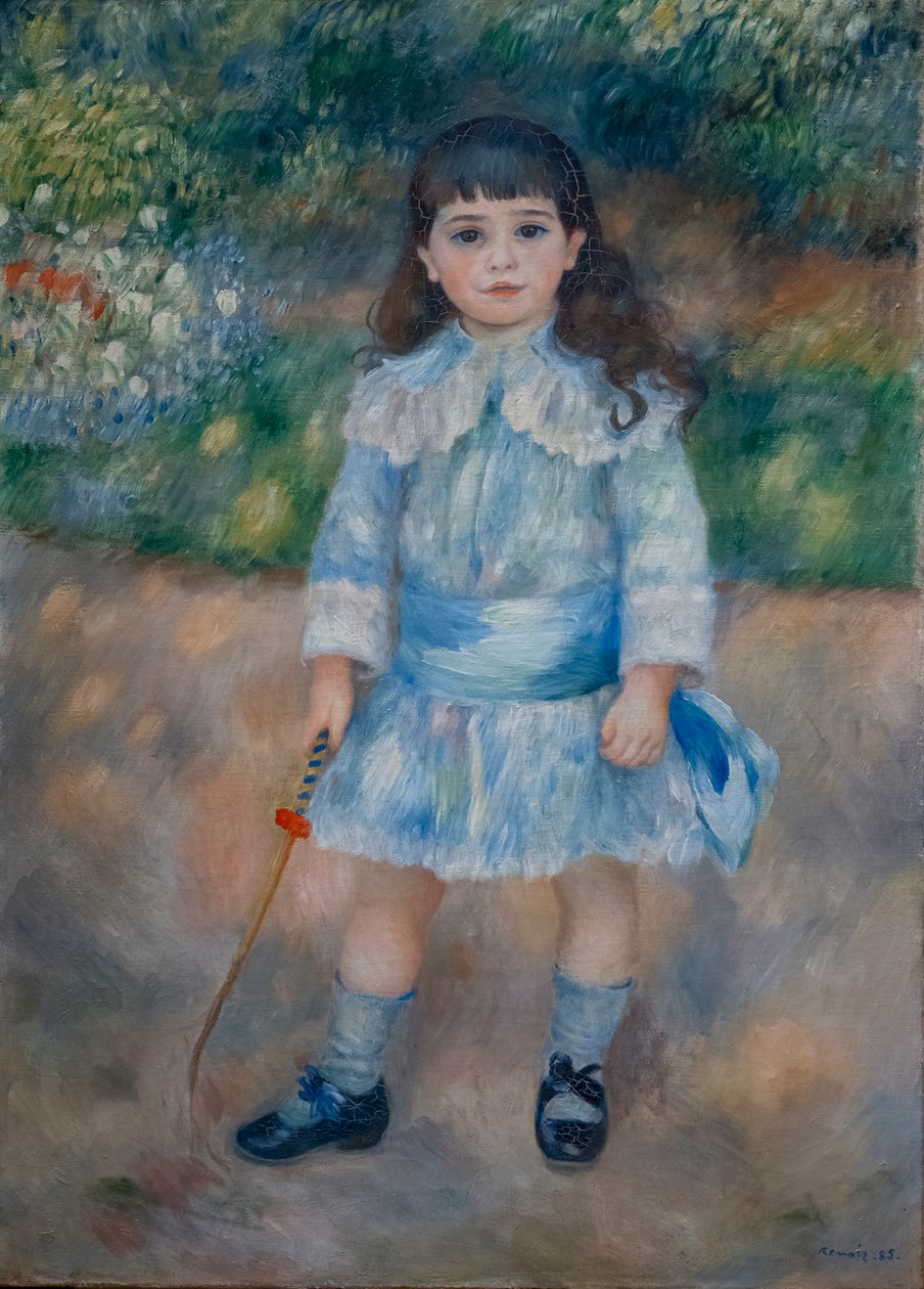Barn med pisk af Pierre Auguste Renoir