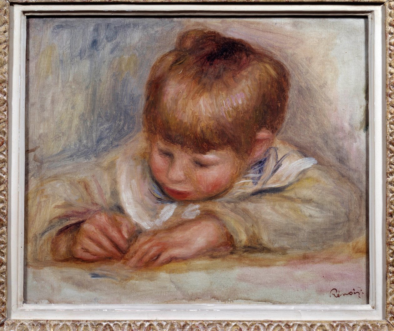 Coco forfatter Maleri af Pierre Auguste Renoir (1841-1919). 1906. Dim. 0,29 x 0,37 m. Lyon, Museum of Fine Arts af Pierre Auguste Renoir