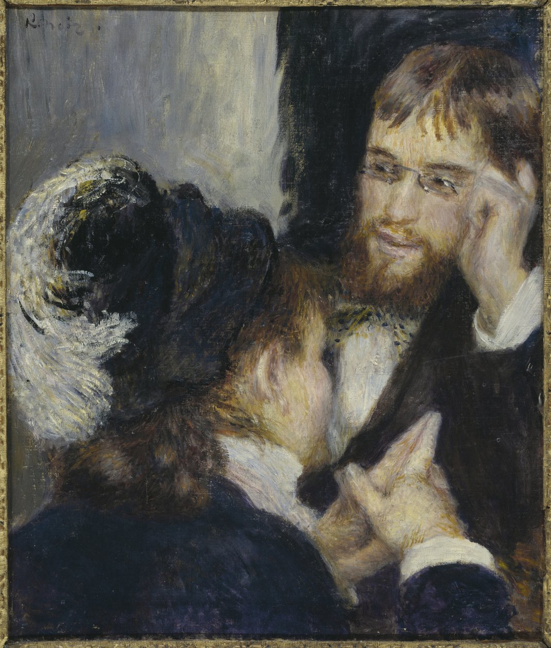 Samtale af Renoir, Pierre Auguste af Pierre Auguste Renoir