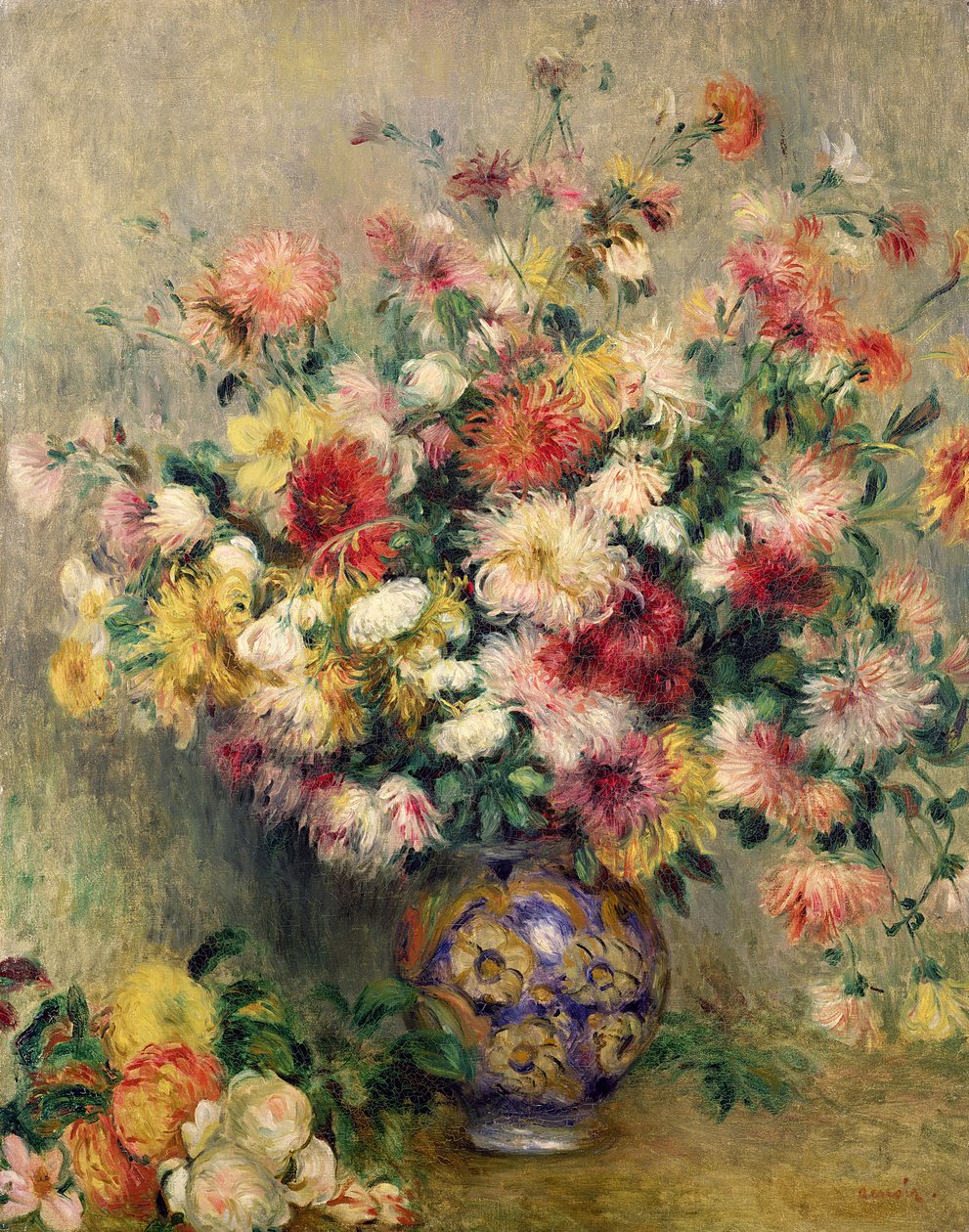 Dahliaer af Pierre-Auguste Renoir