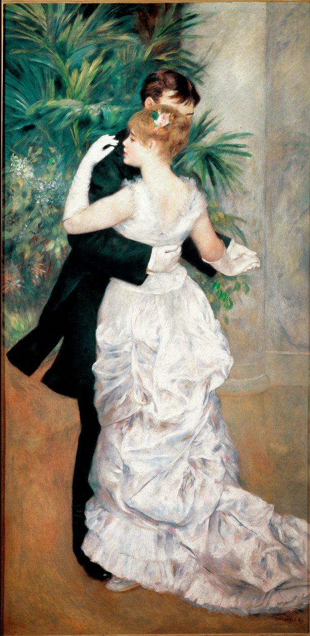 Dans i byen af Pierre Auguste Renoir
