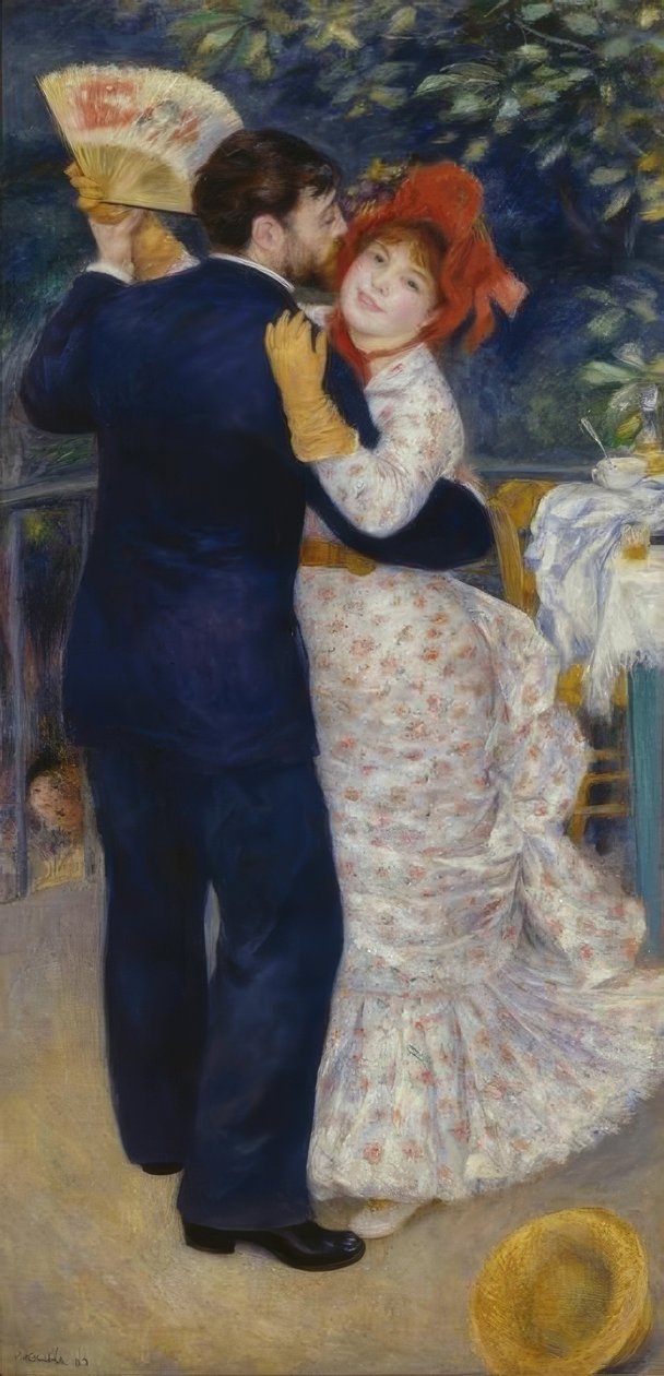 Dans på landet af Pierre Auguste Renoir