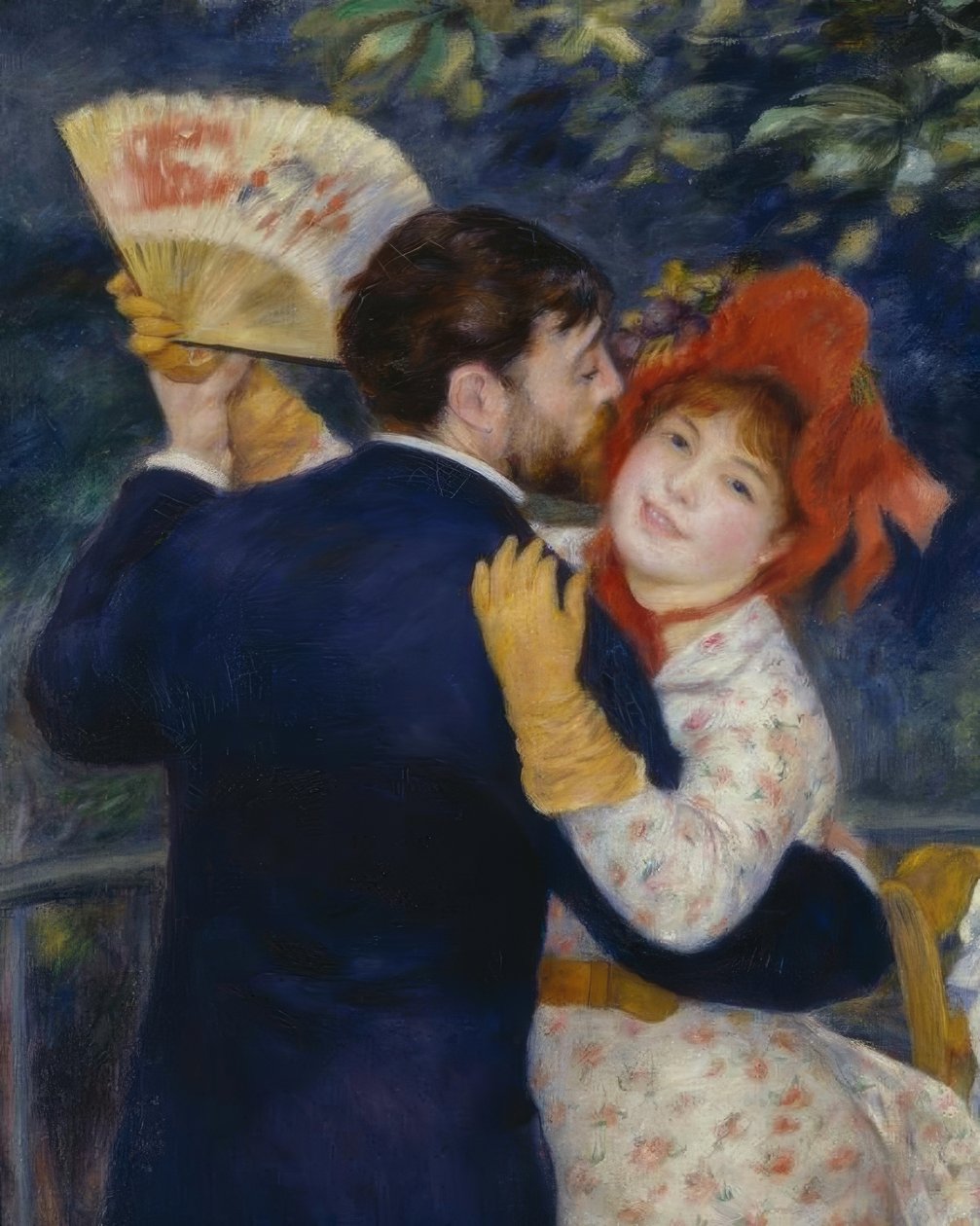 Dans på landet af Pierre Auguste Renoir