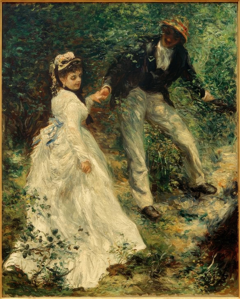 Gåturen af Pierre Auguste Renoir