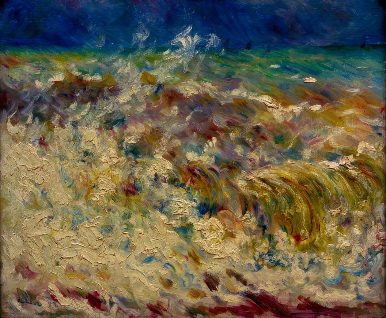 Bølgen af Pierre Auguste Renoir