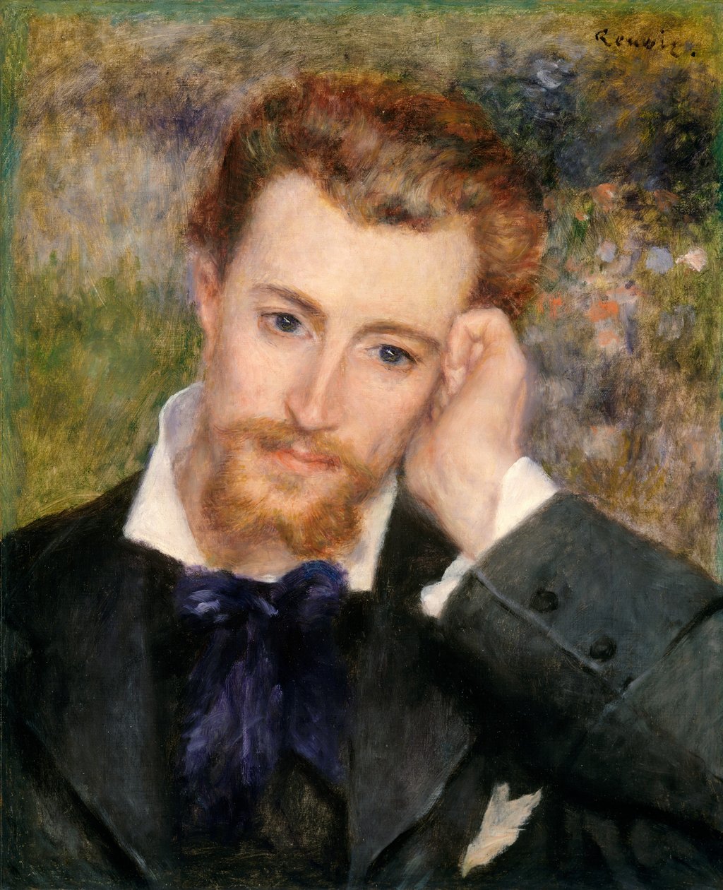 Eugène Murer Hyacinthe-Eugène Meunier, 1841-1906, 1877. af Pierre Auguste Renoir