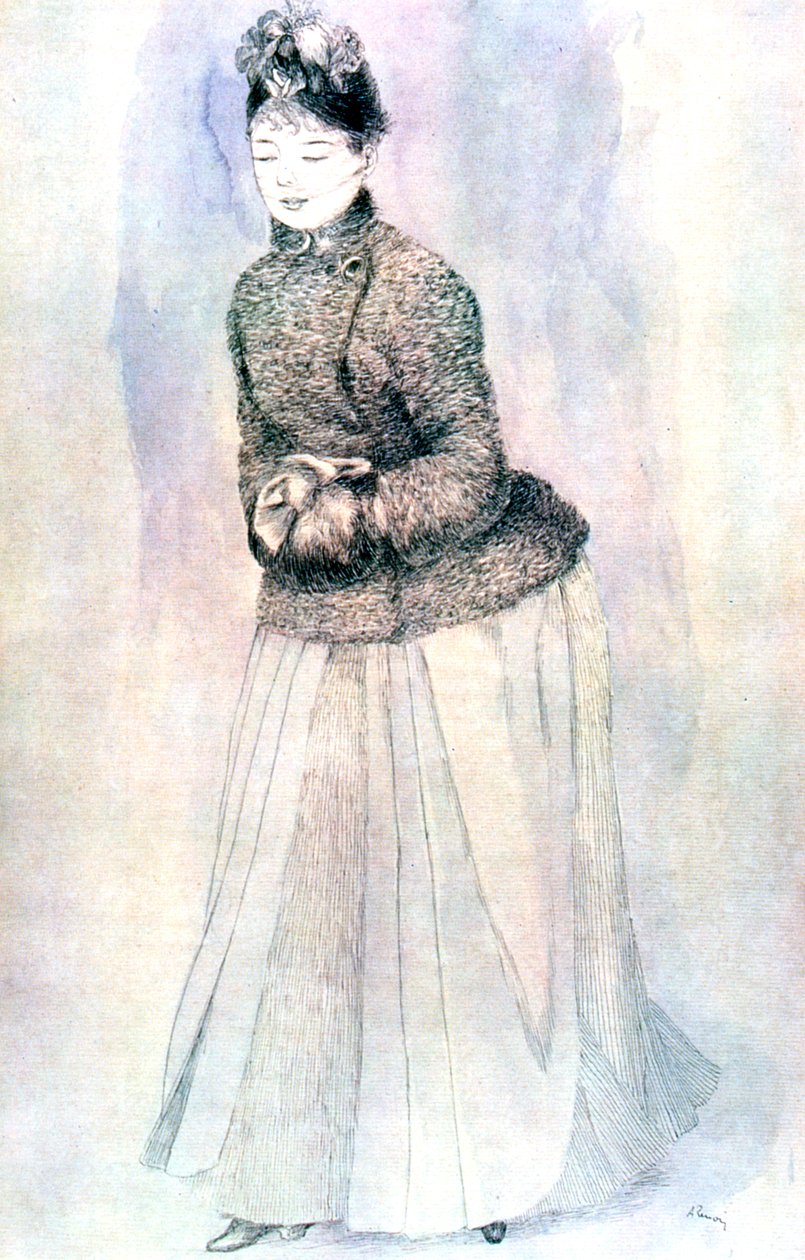 Kvindefigur, 20. århundrede af Pierre Auguste Renoir
