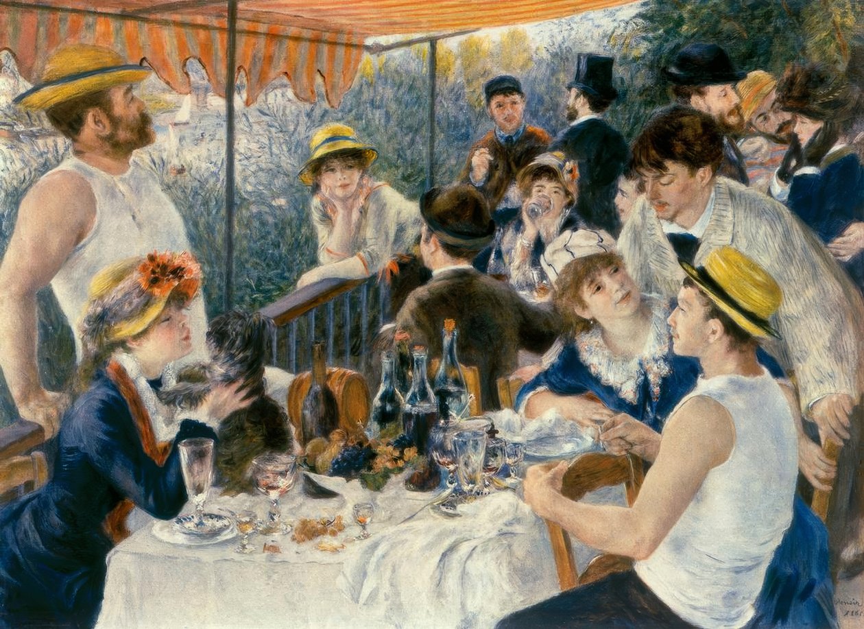 Roernes morgenmad af Pierre Auguste Renoir