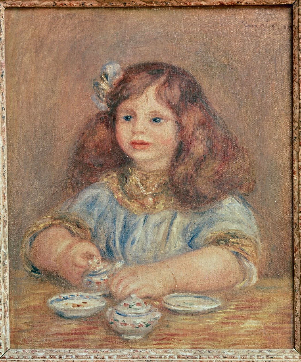 Genevieve Bernheim de Villers. 1910 (olie på lærred) af Pierre Auguste Renoir