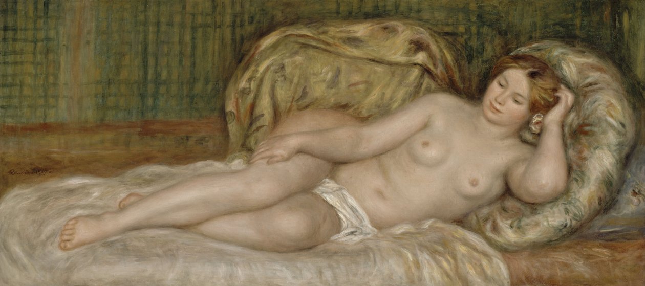 Grand nu af Pierre Auguste Renoir