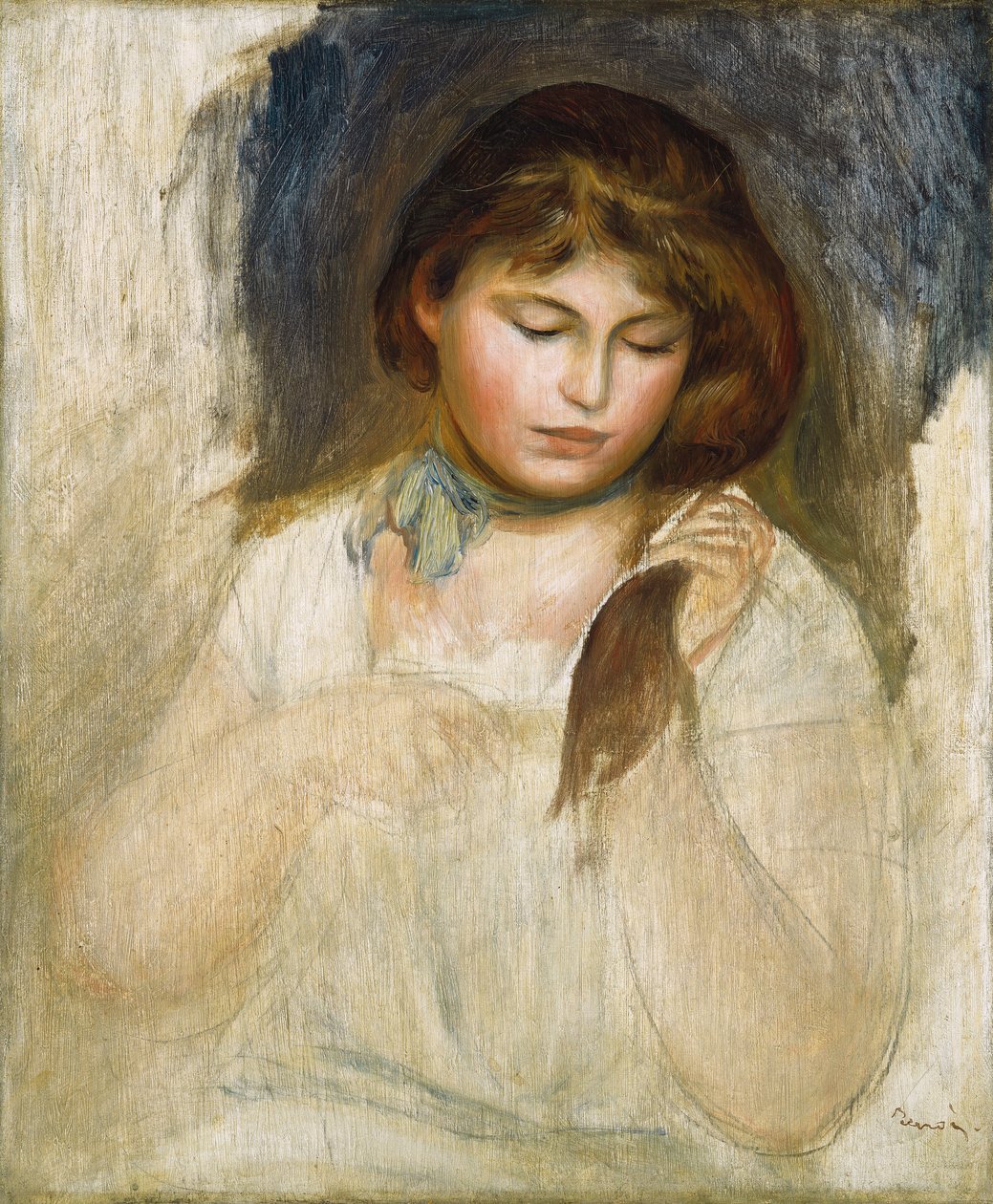 Leder af Gabrielle, 1895 af Pierre Auguste Renoir