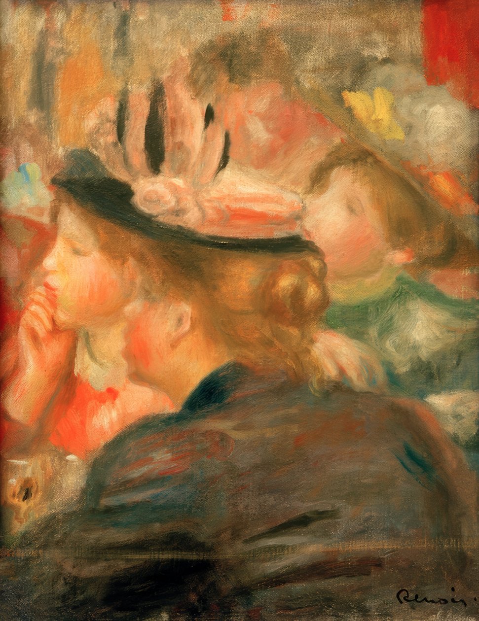I teatret af Pierre Auguste Renoir