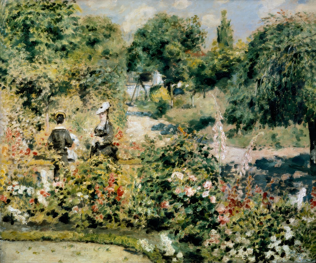 Have ved Fontenay af Pierre Auguste Renoir