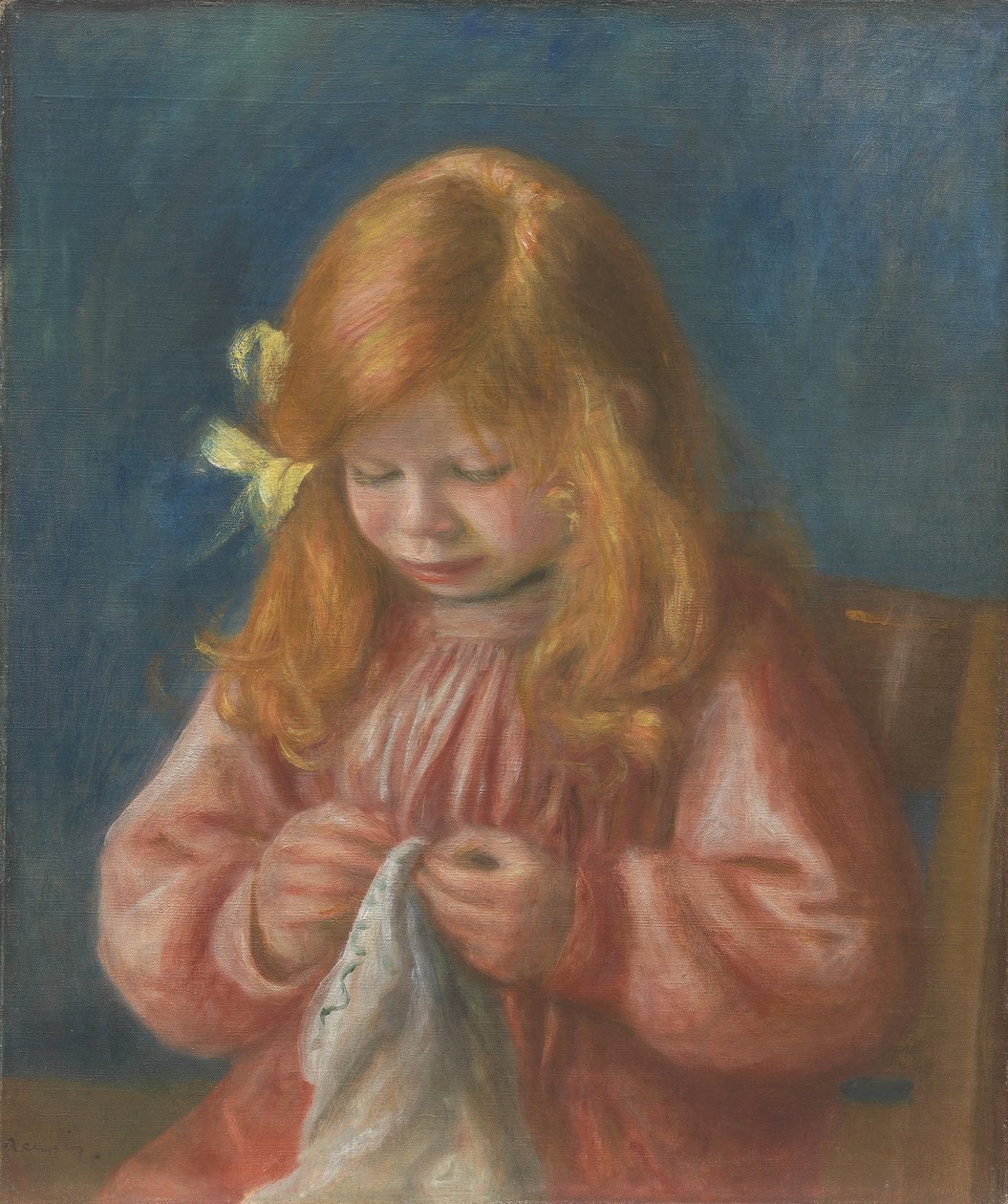 Jean Renoir syning, 1899-1900 af Pierre Auguste Renoir