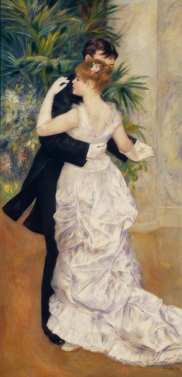 Dans i byen af Pierre Auguste Renoir
