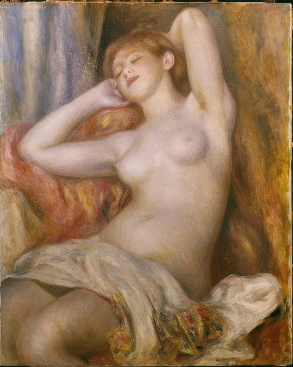 Dormeuse af Pierre Auguste Renoir