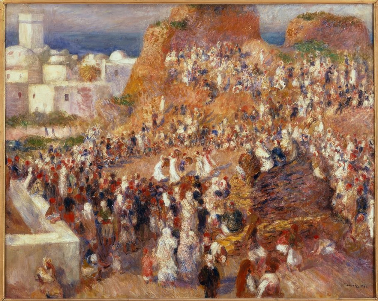 Moskeen, en arabisk festival af Pierre Auguste Renoir